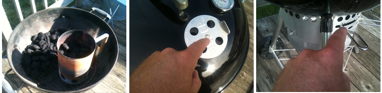 How To Use The Vents on a Weber Kettle Grill to Control and Change the Temp